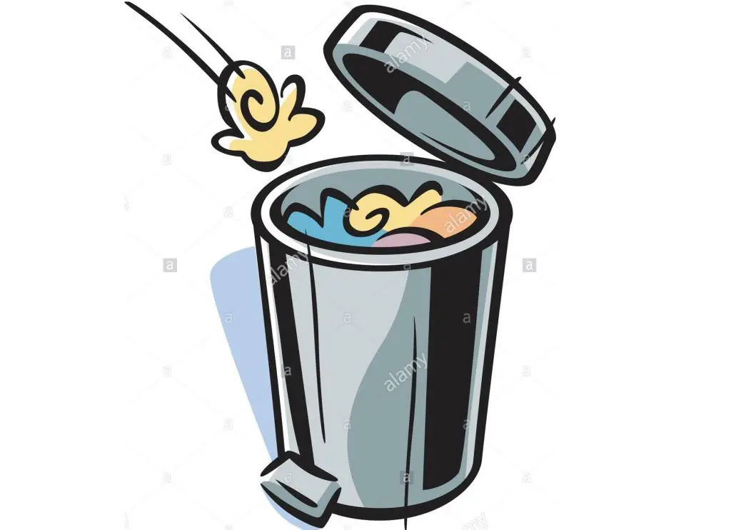 Automatic trash bin project photo
