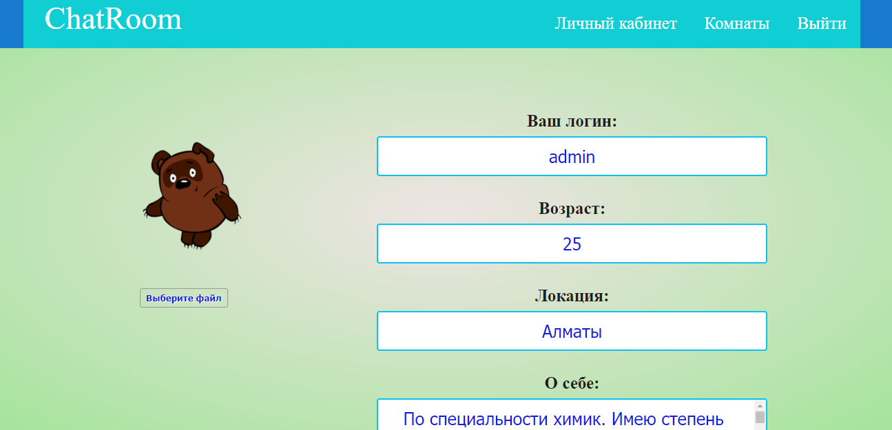 Chat room — screenshot 5 of 5